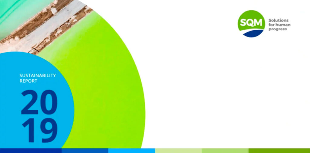 Compromiso de SQM Litio con la sustentabilidad, el medioambiente y las comunidades en 2019.