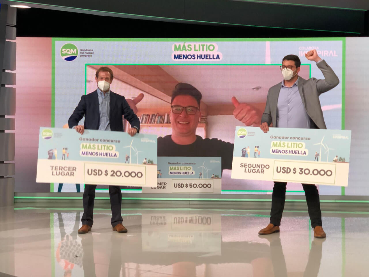 Finalistas del concurso “Más Litio, Menos Huella” de SQM Litio presentan sus innovadoras propuestas de energía limpia y electromovilidad